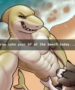 Snapchat Shark Attack gay furry comic