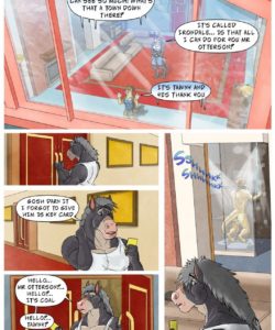 Snow Bound 003 and Gay furries comics