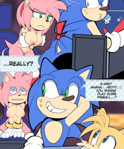 Sonic Pinball'd! 017 and Gay furries comics