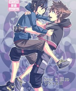 Sora X Hiro 001 and Gay furries comics