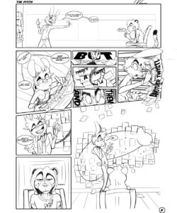 Spacebunz 1 – The Pitch gay furry comic