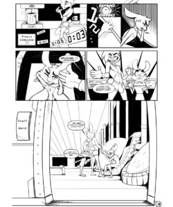 Spacebunz 1 - The Pitch 003 and Gay furries comics