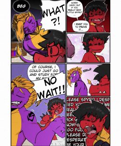 Spyrolongs In Heat gay furry comic