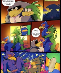 Star Riders 018 and Gay furries comics