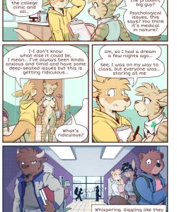 Strange Visions - What Happens On Campus Avenue 1 003 and Gay furries comics