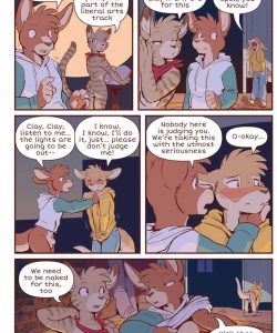 Strange Visions - What Happens On Campus Avenue 1 018 and Gay furries comics