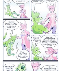 Strange Visions - What Happens On Campus Avenue 1 022 and Gay furries comics