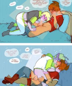 Stroke Of Luck 025 and Gay furries comics