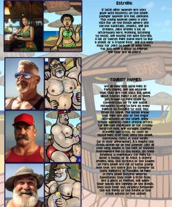 Summer In Papa Island 3 - The Beach Bar 021 and Gay furries comics