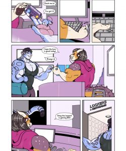 Supercharged 027 and Gay furries comics