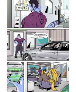 Supercharged 055 and Gay furries comics