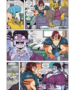 Supercharged 057 and Gay furries comics
