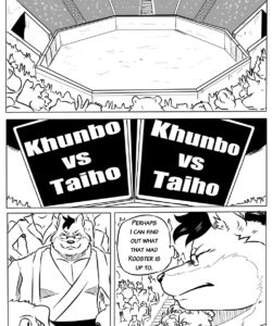 Taiho Vs Khunbo 003 and Gay furries comics