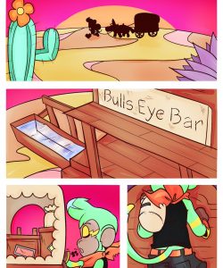 Tales From The Candy Coated Dessert - The Bulls Eye 002 and Gay furries comics