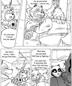 Tanuki Tango 034 and Gay furries comics