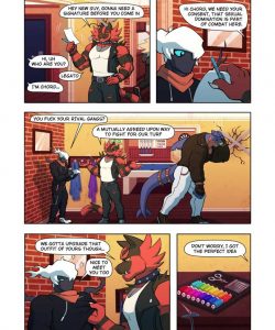 Team Grit - Bass In Heat 003 and Gay furries comics