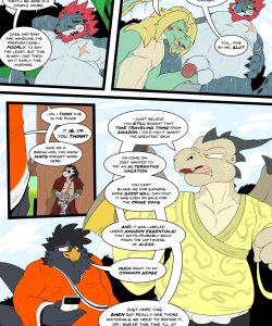 The Art Of Negotiation 003 and Gay furries comics