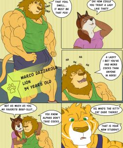 The Big Life 4 - Big Cats Think Alike 008 and Gay furries comics