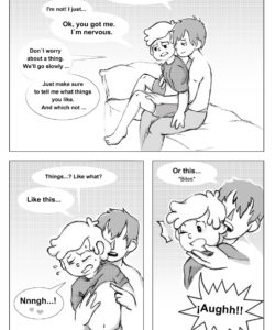 The First Time gay furry comic