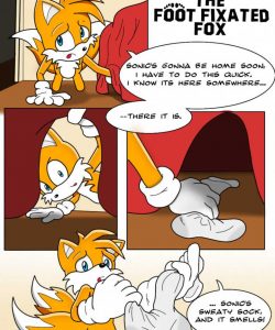 The Foot Fixated Fox 001 and Gay furries comics