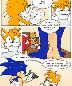 The Foot Fixated Fox gay furry comic