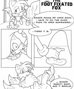 The Foot Fixated Fox 007 and Gay furries comics