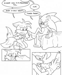 The Foot Fixated Fox 010 and Gay furries comics
