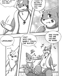 The Full Moon 009 and Gay furries comics