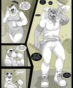 The Gardener 003 and Gay furries comics