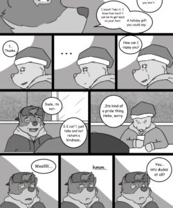 The Giving Season 005 and Gay furries comics