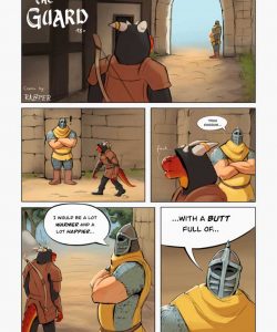 The Guard gay furry comic