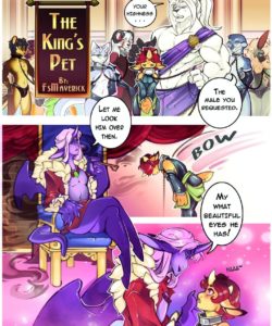 The King's Pet 001 and Gay furries comics