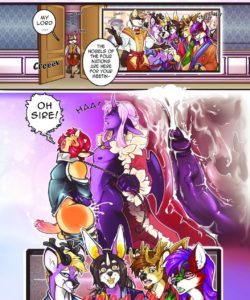 The King's Pet 009 and Gay furries comics