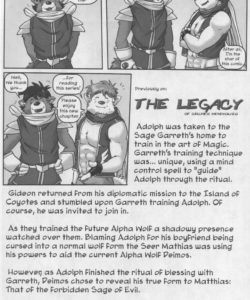 The Legacy Of Celune's Werewolves 4 002 and Gay furries comics