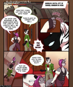 The Lord's Favor 001 and Gay furries comics