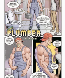 The Plumber gay furry comic
