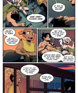 The Rock Cocks 8 - Enter The Cockpit 012 and Gay furries comics
