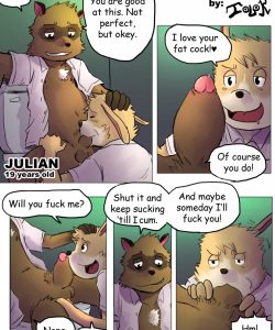 The Story Of The Racoon 001 and Gay furries comics
