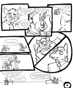 The Substitute Professor 004 and Gay furries comics