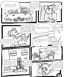 The Substitute Professor 006 and Gay furries comics