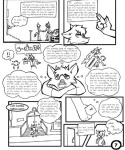 The Substitute Professor 007 and Gay furries comics