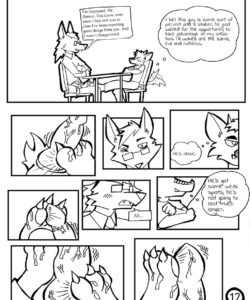 The Substitute Professor 012 and Gay furries comics