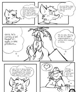 The Substitute Professor 013 and Gay furries comics