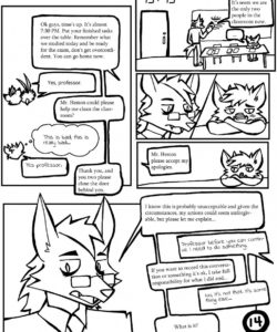 The Substitute Professor 014 and Gay furries comics