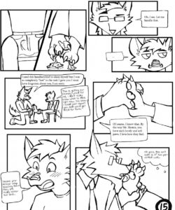 The Substitute Professor 015 and Gay furries comics