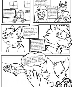The Substitute Professor 022 and Gay furries comics