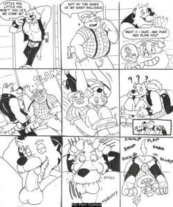 The Three Pigs And The Big Bad Wolf 003 and Gay furries comics