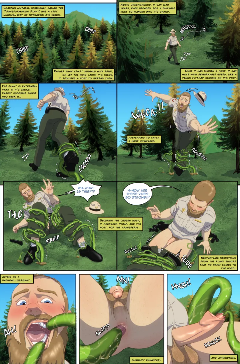 The Transformation Plant gay furry comic