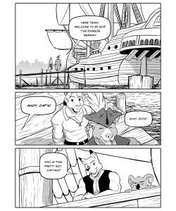 The Voluptuous Voyage Of The Pirates 005 and Gay furries comics