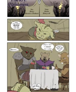 Thievery 1 - Issue 2 - Punishment 002 and Gay furries comics